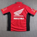Troy Lee Designs Honda Racing Shirt Mens Xl Red Black Motocross Team Muscle Milk. Fixed Price $59.49.