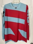 Thor Core Mens Medium Racing Jersey Blue / Red Performance Outerwear. Fixed Price $17.99.