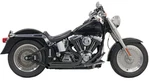 Bassani Pro Street Black Exhaust System Turn Out 86-17 Harley Softail B2A9. Fixed Price $749.99.