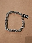 Inox Jewlery Celtic Nordic Chain Bracelet Stainless Steel Men's 8" New. Fixed Price $35.99.