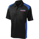 Throttle Threads PSU36CS416BRB2X Parts Unlimited Polo Shirt 2XL Black Blue. Fixed Price $69.95.