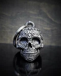 Sugar Skull Motorcycle Ride Bell Biker Gremlin Gift Good Luck BB-24, Usa. Fixed Price $16.95.