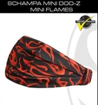 Doo-z Red Mini-flame By Schampa Use As Bandana / Scrunchy Headwrap Harley Riders. Fixed Price $9.99.
