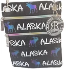 Robin Ruth Crossbody Bag Purse Alaska New W/tags Outdoors Fishing Travel Moose. Fixed Price $10.80.
