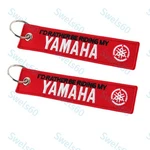 For Yamaha Double Sided Embroidered Tag Keychain Cell Holders Ring X2. Fixed Price $16.99.