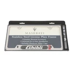 Maserati Chrome Plate Frame. Fixed Price $86.55.