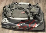 Fox Racing Shuttle Roller Gear Bag Gray Black Red 32 X17 X16. Fixed Price $159.99.