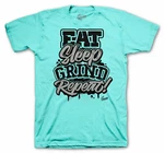 Shirt Match Jordan 13 Island Green 5 Retro Shoes - Repeat Tee. Fixed Price $23.99.