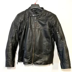 Highway 21 Gasser Mens Leather Jacket Black - Medium. Fixed Price $100.00.