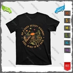 On Dark Desert Highway Adventure T-shirt For And Women. Fixed Price $12.99.