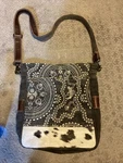 Myra Tribal Dream Shoulder Bag Leather & Cowhide. Fixed Price $26.60.