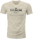 Fly Racing Motto Tee (2022) Natural Sm. Fixed Price $27.95.