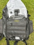 Nelson Rigg Hurricane Waterproof Backpack Tailpack Black/gray 20212010. Fixed Price $99.99.