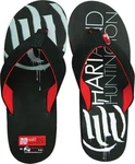 Smooth H&h Ink Flip Flops Red Black Size #3000-007. Fixed Price $18.99.