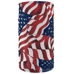 Zan Motley Tube Fleece Lined Wavy American Flag. Fixed Price $17.49.