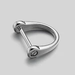Diy Horseshoe Ring Holder Shape Thick Rod Classic Buckle. Fixed Price $7.49.