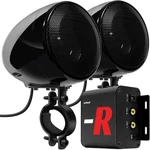 Gohawk Motorcycle Speakers Bluetooth Waterproof Radio Audio System With Black. Fixed Price $98.99.