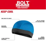 2 Brand New Milwaukee Bolt 48-73-4545 Cooling Skull Cap, Polyester, Black/blue. Fixed Price $19.99.