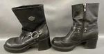 Harley Davidson Pavement Harness Boots Womens 8.5BLACK Leather Motorcycle Biker. Fixed Price $79.99.