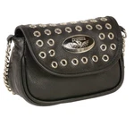 Milwaukee Leather MP8830 Ladies Black Chain Strap Shoulder Bag. Fixed Price $54.99.
