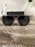 Prive Revaux Back Talk/s 2T3UC Gray Aviator Sunglasses Polarized Black Men 145. Fixed Price $25.00.