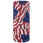 Zan Motley Tube Polyester Wavy American Flag. Fixed Price $10.98.
