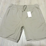 Free Fly Mens Large Stretch Canvas Shorts Stone Khaki 7" Bamboo Fish MCVSH-OO3. Fixed Price $35.99.