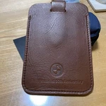 Bmw Motorrad 90TH Anniversary Brown Leather Wallet. Fixed Price $135.71.
