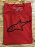 Alpinestars Clip Label Classic Red T-shirt Mens Size Xl. Fixed Price $10.75.