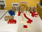 Porsche Design Childrens Wooden Race Car Set Up. Starter WAP0400500J.. Fixed Price $120.00.