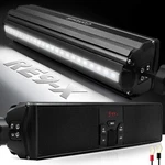 Gohawk RE9 X Bluetooth Motorcycle Speakers With 24 Led Lighting And Fm Radio. Fixed Price $75.49.