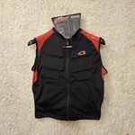 Evs Street Comp Riding Protective Vest Red/black Small/medium. Fixed Price $25.00.