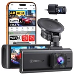 Redtiger F7NA 4K Dual Dash Cam Starvis IMX678 1080P Rear Gps 5GHZ Wifi 512GB. Fixed Price $149.99.