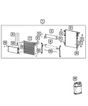 Genuine Mopar Battery Coolant Cooler 68314788AB. Fixed Price $129.85.