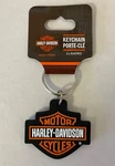 Harley-davidson Bar & Shield Rubber Key Chain Plasticolor New. Fixed Price $12.95.