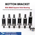 Mountain Bike Sealed Bearings Square Taper Bottom Bracket BB68 For Shimano Mtb. Fixed Price $17.34.