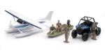 New Ray Xtreme Adventure W/ Polaris Rzr And Float Plane Set SS-05716. Fixed Price $40.56.