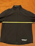 Fly Racing Technical Riding Gear Windproof Softshell Jacket Black Men 2XL. Fixed Price $60.00.