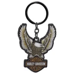 Plasticolor 004621 Harley-davidson Domed Eagle Bar & Shield Logo Key Chain Black. Fixed Price $20.95.