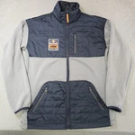 Red Bull Ktm Racing Team Jacket Mens Small Gray Navy Fleece Motocross Full Zip. Fixed Price $59.99.