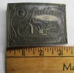 RA05156 Vintage 1970S **indian Motorcycles** Brasstone Belt Buckle. Fixed Price $19.29.