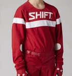 Shift MX21 White Label Haut Mens Motocross Jersey-red 26698-003-YXL Youth. Fixed Price $13.95.