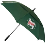 New Castrol Oils Classic Golf Umbrella In Green With Logos. Fixed Price $40.61.