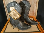 New Harley-davidson Black Leather Women's Pull Boots 98423-92VW/0600, Size. Fixed Price $119.00.