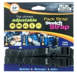 Rok Straps Adjustable Motorcycle/atv Stretch Twin Pack - 42" Length, Black. Fixed Price $26.99.