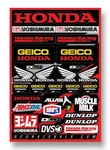 Dcor Universal Decal Sheet For Honda Geico. Fixed Price $23.20.