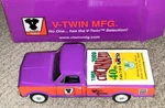 Christmas 2008 67 Chevy Truck Bank V-twin Tedd Cycle Limited Edition New Box. Fixed Price $50.00.