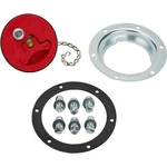 Speedway Motors Vented Flush-mount Aircraft Style Fuel Filler Neck & Cap Kit. Fixed Price $49.99.