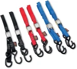 Powertye 1IN. Soft-tye Tie-downs With Secure Hooks Red Motorcycle Atv/utv Pwc. Fixed Price $33.26.