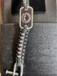 Harley Davidson Survival Bracelet Pink & Black. Fixed Price $24.97.